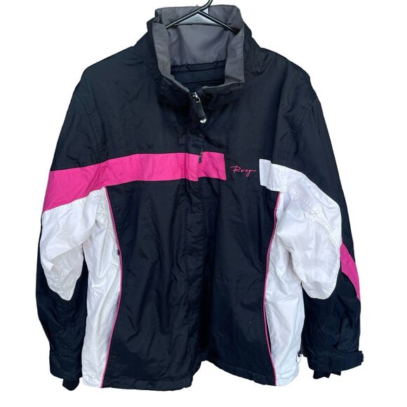 Roxy Black, Pink, and White Jacket - Picture 1 of 16